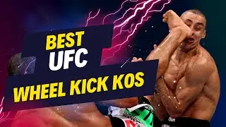 EVERY WHEEL KICK  KNOCKOUT IN THE UFC!! #mma