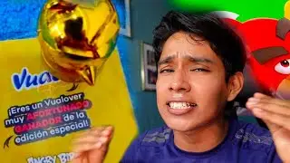 Abriendo 14 vualas Angry Bird 👉 Red Dorado! #vualasorpresa #angrybirds