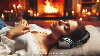Calm Piano & Fireplace - sleep and relaxing piano music with soothing sound of fire. 🔥