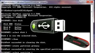 How to Make Bootable Pen drive using Command Prompt