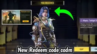Cod Mobile New character Skin Redeem code 2025 | Garena codm Redeem code | call of duty Mobile codes