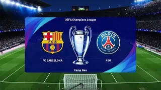 PSG VS BARCELONA / PES MOBILE 2022 ANDROID