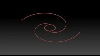 ZBrush - Create a Flat Circle with Spirals