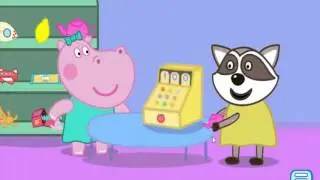Hippo Peppa Shop - Cartoon For Kids | Peppa Pig Shopping episode - Baby shop