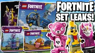 NEW Lego Fortnite Sets Leaked! (Battle Bus, Loot Llama & MORE!)