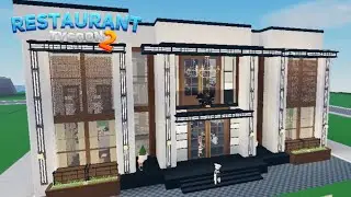 Restaurant tycoon 2 | Modern Restaurant | Speed Build | Design #55