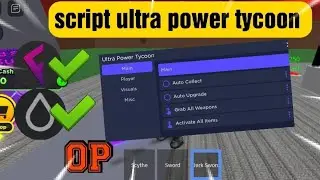 Script ultra power tycoon OP | go to pin comment to try the script enjoy