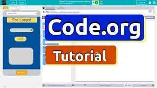 Code.org For Loop Tutorial - How Do Loops Work? Hackathon | Unit 6 CSP