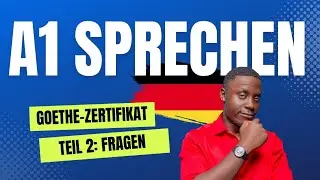 Goethe Zertifikat A1 Start Deutsch 1 Mündlicher Teil Sprechen 2