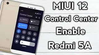 Enable MIUI 12 Control Center Home Screen | Miui 12 Control Center Apk Install Any Xiaomi Phone