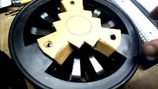 Azusalite wheel with mini hub idea (part 2)