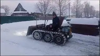 Мини бульдозер. В работе.. Законченный вариант.