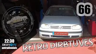 Projektas GOLFAS ŽVĖRIUKAS! Bandomasis važiavimas po modifikacijos. Dedam 1.9 SDI velenėlį