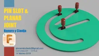 PIN SLOT and PLANAR Joint in FUSION 360