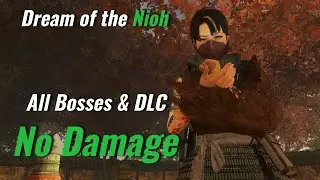 Nioh 2 (DotN) - All Bosses & DLC (No Damage)