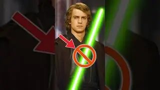 Why Didn't Anakin Use a Green Lightsaber?