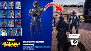 All 12 Character Locations in Fortnite Chapter 7 Season 1 (Updated) | The Seven Update