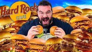 HAMBURGER CHALLENGE! (HARD ROCK CAFE)