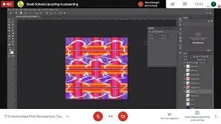 Weaving Pattern | Intermediate Print Development | Design Photoshop Tutorial | The Create Studio
