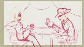 Finished me and mr Wolf wip