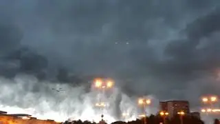 Грозовой воротник Шельф Клауд в Ухте  16 августа 2017.