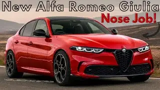 This Facelifted Alfa Romeo Giulia Looks Better Than The Current Model