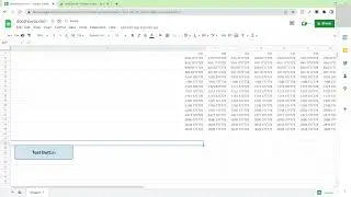 How to create a button and assign a script to a button in Google Sheets?