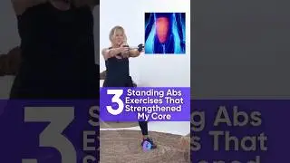 3 Standing Abs Exercises that Strengthened My Core!! ✨ #shorts