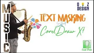 Belajar Text Masking Effect di CorelDraw - Bahasa Indonesia😀