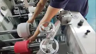 Paper bag handle making machine operation guide