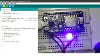 Node MCU ESP8266 interface with PIR Motion Sensor /Motion Led indication with PIR motion sensor