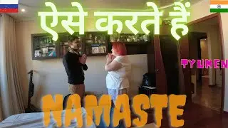 NAMASTE karna SIKHA diya RUSSIANS ko !! NOMAD nativXplorer !!