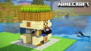 3X3 STARTER HOUSE WITH UNDERGROUND BASE!