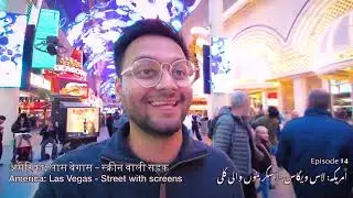 Las Vegas Vlog: Freemont Street Experience || Street With Screens || Episode 14