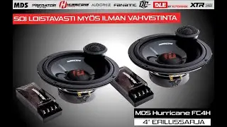 MDS Hurricane FC4H 4" erillissarja