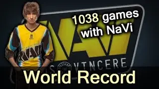 Dendi's new World Record — most games in one team Dota 2