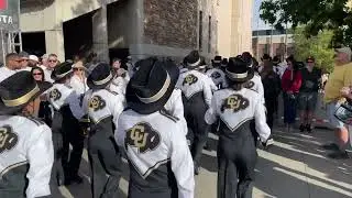 Live CU Band Marching To Folsom Field!