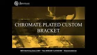 Custom Chromate Plated Bracket for Automobiles