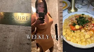 Vlog: Dinner at Esquire, Girl Talk