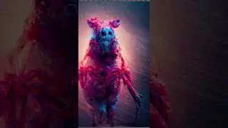 Turning something cute and innocent into something truly horrifying with Midjourney.