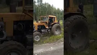 Tractor MTZ-82 pulling/трактор МТЗ-82 #traktor #трактор #tractorvideo