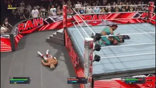 Defending the world heavyweight champion And the Triple Threat match