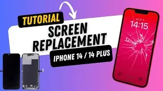 Screen replacement - iPhone 14 14 Plus - Repair tutorial