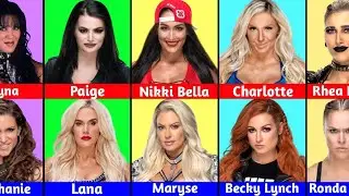 Real Life Enemy in WWE Female Wrestlers