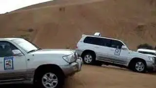 land cruiser in desert  2