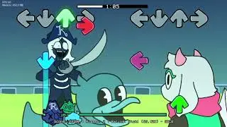 FNF Deltarune Mod | Full Chips Ahoyeth Song | Friday Night Funkin' VS Rouxls Kaard