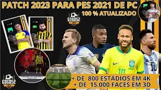 EFOOTBALL GOGOSZ PATCH V2.6 - PES 2021 PC: TEMPORADA 2023 COM KITS E ELENCOS ATUALIZADOS! MOD 4K HDR