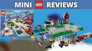 6464 Super Rescue Complex - LEGO Build-Your-Own-City Vintage MINI Review