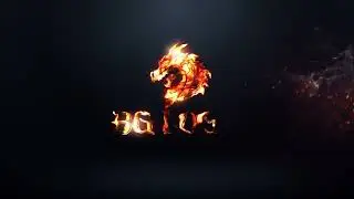Super Fire Logo | Green Screen | Full HD