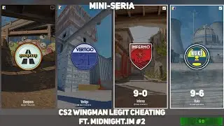 CS2 Wingman Mini-Seria #2 | Wygrana na każdej mapie | ft. midnight.im